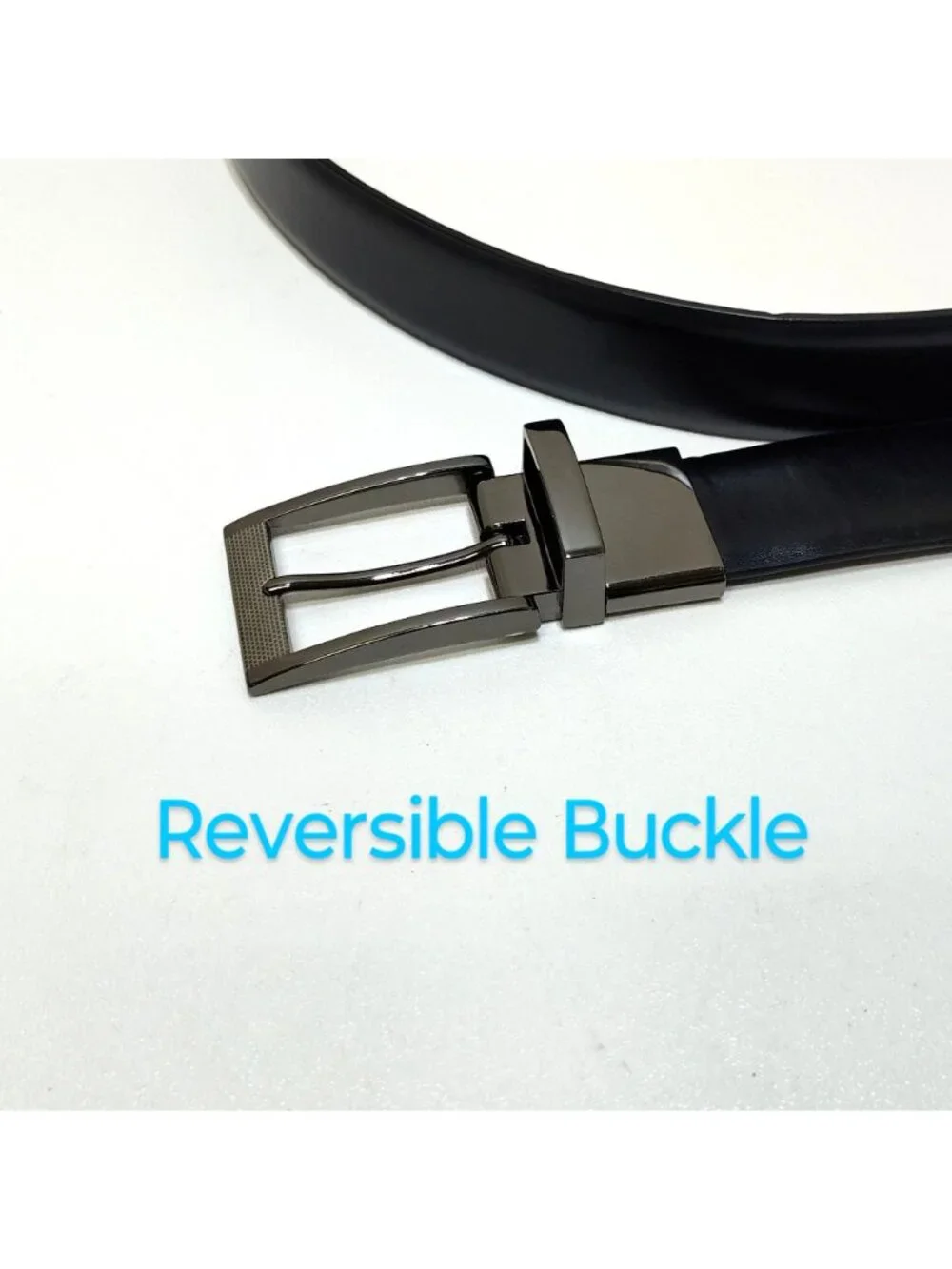 CLF Handcrafted Reversible Faux Leather Belt 54/135 52